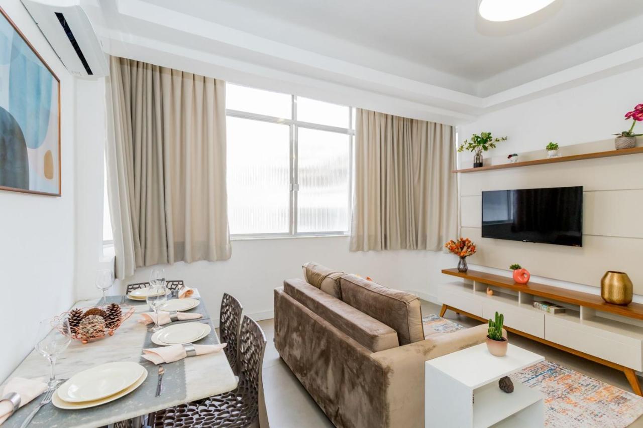 Relax Em Copacabana, Quarto E Sala, 150 Mt Da Praia, Cozinha, Maq De Lavar Roupa E Ar Rio de Janeiro Zewnętrze zdjęcie