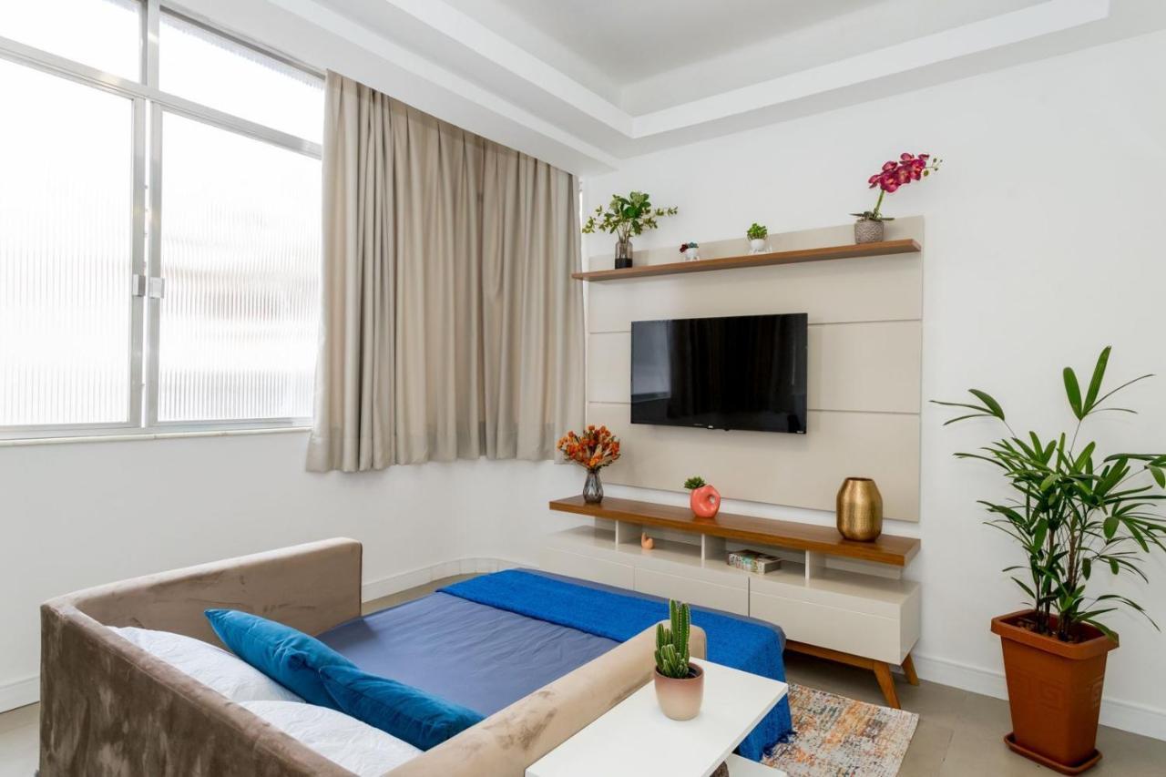 Relax Em Copacabana, Quarto E Sala, 150 Mt Da Praia, Cozinha, Maq De Lavar Roupa E Ar Rio de Janeiro Zewnętrze zdjęcie