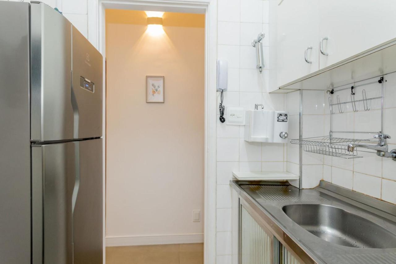 Relax Em Copacabana, Quarto E Sala, 150 Mt Da Praia, Cozinha, Maq De Lavar Roupa E Ar Rio de Janeiro Zewnętrze zdjęcie